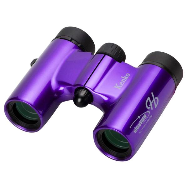 ケンコートキナー　8倍双眼鏡　ウルトラビューH8X21DH パープル　FMC-PU