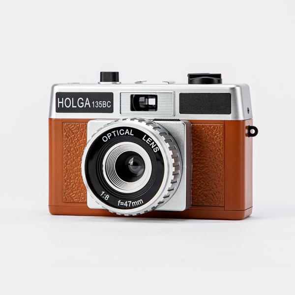 ホルガ【HOLGA】フィルムカメラ H-135 BC ブラウン/シルバー　[トイカメラ][35ミリフ...