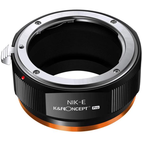 K&amp;F Concept マウントアダプター (ニコンFマウントレンズ をソニーEマウントに取付け）K...