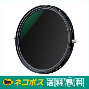 【ネコポス便配送・送料無料】K&F Concept バリアブルND+C-PL 多機能フィルター NANO-X 2IN1シリーズ 77mm KF-77CNX2-32｜saedaonline