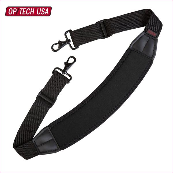 【ネコポス配送・送料無料】オプテック（OP/TECH）　S.O.S. カーブストラップ ブラック