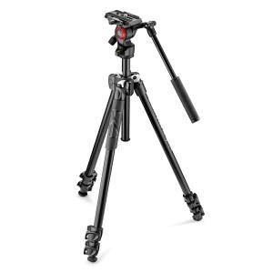 マンフロット（Manfrotto）ビデオ三脚キット 290LIGHT + MVH400AH   MK290LTA3-V｜saedaonline