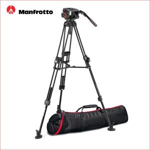 マンフロット（Manfrotto）ナイトロテック509HDビデオ雲台+645FASTアルミ三脚 MVK509TWINFA｜saedaonline