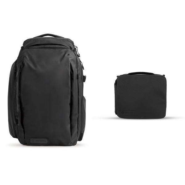 ワンダード(WANDRD)  トランジット トラベル バックパック 45L  ブラック　エッセンシャ...