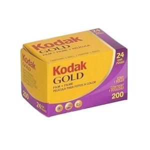 【ネコポス便配送商品】【外箱・フィルムケースなし】コダック(Kodak) GOLD200 135 24枚撮り / カラーネガフィルム 　