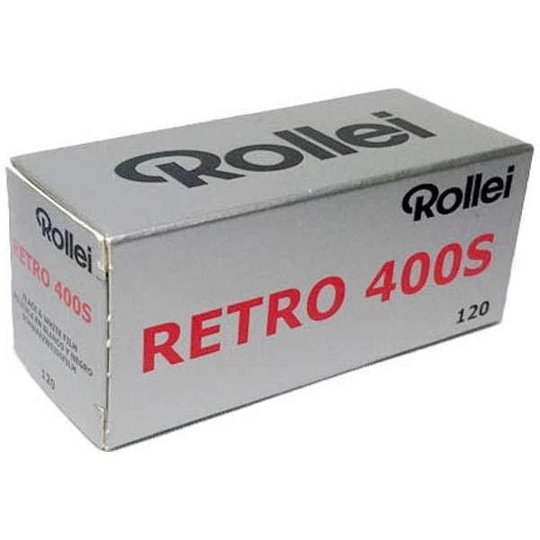 【ネコポス便配送対応】ローライ【Rollei】 白黒フィルム Retro 400s 120