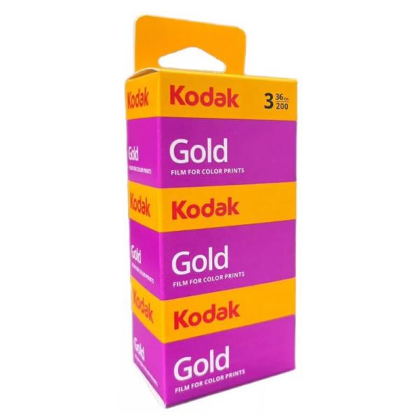 コダック(Kodak) GOLD 200 135 36枚撮り 3本パック / カラーネガフィルム
