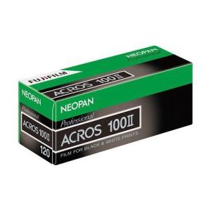 【ネコポス便配送商品】フジフィルム (FUJIFILM) 白黒フィルム ネオパン 100 ACROSII (アクロスII) 120 ブローニー