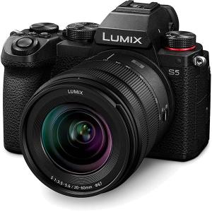 パナソニック(Panasonic) LUMIX(ルミックス) ミラーレス一眼カメラ LUMIX DC-S5 標準ズームレンズキット DC-S5K-K｜saeday