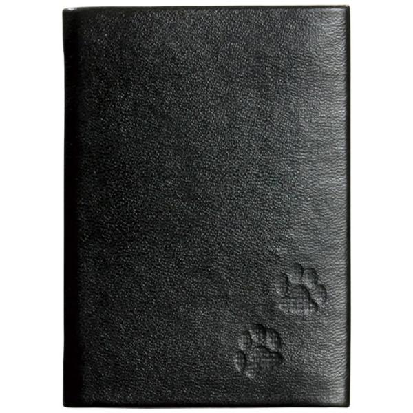 東京ローソク　メモリアルポケット 小 ブラック 高さ8.1cm　手帳型遺毛入れ