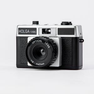 ホルガ【HOLGA】フィルムカメラ H-135 BC ブラック/シルバー　[トイカメラ][35ミリフ...