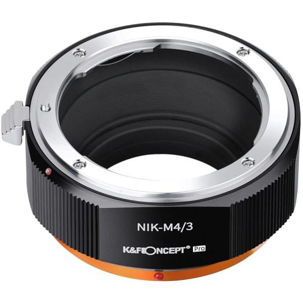 K&amp;F Concept マウントアダプター (ニコンFマウントレンズをマイクロフォーサーズマウントボ...