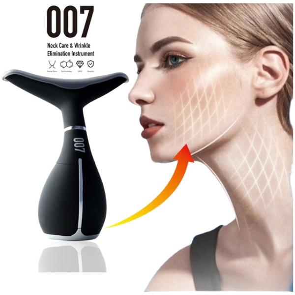 表情筋 リフトアップ 美顔器 007 高機能LED美顔器 ほうれい線 表情筋リフトアップ 男女 肌 ...