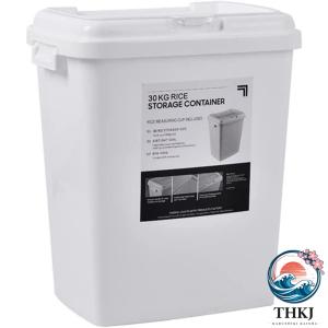 米びつ 20kg 30kg ライスストッカー 計量カップ付 KNK(株) 蓋付き