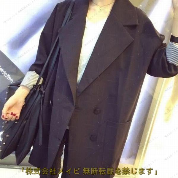 テーラードジャケット ダブルブレスト ジャケット オーバーサイズ レディース アウター 羽織 メンズ...