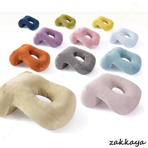 うたた寝 うつ伏せクッション 昼寝 オフィス用 仮眠枕 快適 腕まくら デスクピロー 顔 額 首 マ...