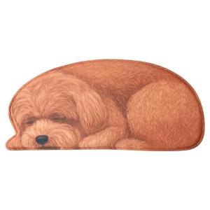 フロアマット ワンちゃん 玄関マット カーペッ...の詳細画像3
