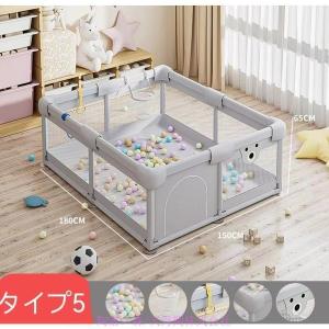 ベビーサークル 大型7サイズ メッシュ 大きい...の詳細画像5