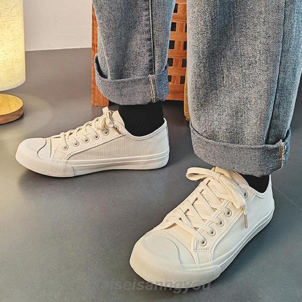 スニーカー レディース ローカット キャンバススニーカー 帆布 シューズ 靴 歩きやすい 疲れない ...