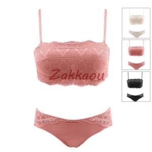 ブラジャー ショーツセット 女性下着 上下セット 3/4カップ ノンワイヤー シンプル セクシ 脇肉 ブラ 育乳ブラ バストアップ 快適な着け心地 デイリー使い
