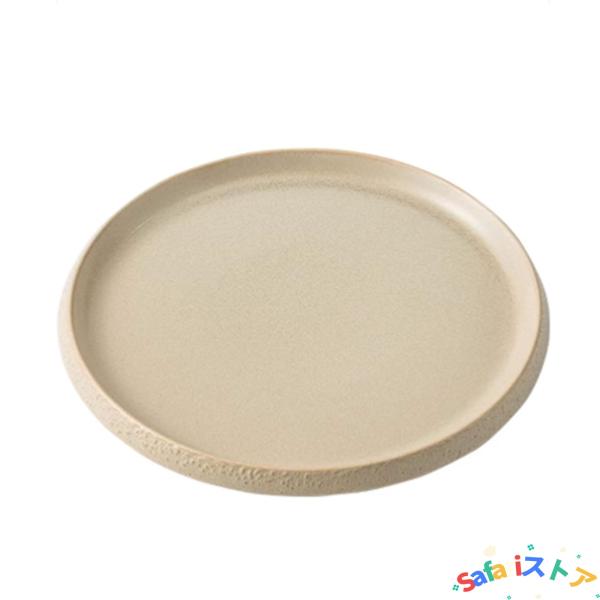 頑丈 セラミックディナープレートラウンドキッチンプレート再利用可能なサービングプレートソリッドカラー...