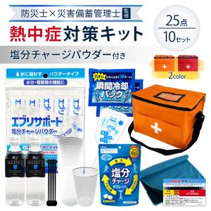 熱中症対策用品 熱中症対策キット 塩分補給パウダ...の商品画像