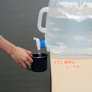 防災グッズ 給水袋 ウォータータンク 10L ...の詳細画像1