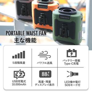 ジェットファン ベルトファン 腰掛け 扇風機 ...の詳細画像2