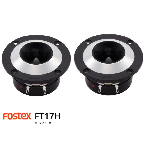 FOSTEX FT17H [2個1組販売] (フォステクス ホーンツィーター) 特典付き