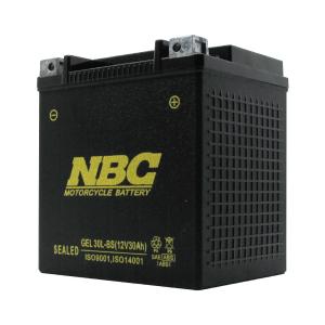 NBC バッテリー セール GEL30L-BS ゲルバッテリー 密閉型 メンテナンスフリー NBCG3 SEA-DOO 4ストロークモデル '02〜'15(SPARK除く)｜sagara-net-marine