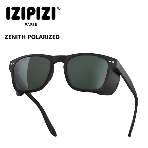 イジピジ IZIPIZI サングラス 偏光レンズ ゼニス ポラライズド IS-014 ブラック CA...