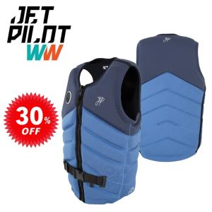 ジェットパイロット JETPILOT ライフジャケット セール 30%オフ 送料無料 アレックス X1 F/E ネオ ベスト JA21308 ブルー L｜sagara-net-marine