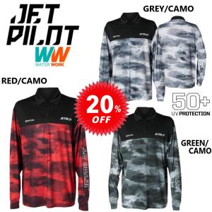 ジェットパイロット JETPILOT セール 20%オフ 送料無料 ベンチャー LS フィッシング ポロシャツ JA22180 長袖 釣り｜sagara-net-marine