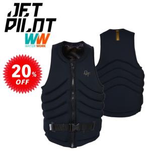 ジェットパイロット JETPILOT 2024 ライフジャケット 送料無料 コリー カンタム X F/E ネオ ベスト JA22299 ブラック L｜sagara-net-marine