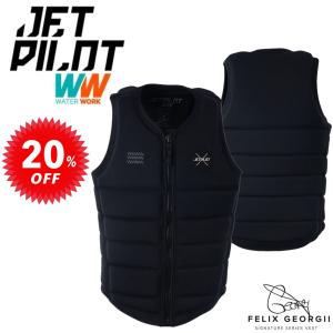 ジェットパイロット JETPILOT 2023 セール 20%オフ 送料無料 フェリックス ジョージ X1 F/E ネオ ベスト JA23110CE ブラック 3XL