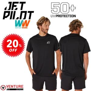 ジェットパイロット JETPILOT 2024 Tシャツ メンズ 速乾 送料無料 ベンチャー SS ハイドロ Tシャツ JA23184｜sagara-net-marine