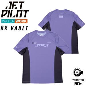 ジェットパイロット JETPILOT 2025 ラッシュガード 半袖 送料無料 RX ボルト L/S ラッシー JA25508 パープル S｜sagara-net-marine