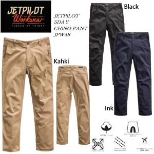 ジェットパイロット JETPILOT チノパン ワークパンツ 送料無料 メンズ 5デイ チノパンツ 5DAY CHINO PANT JPW48 ワークウェア｜sagara-net-marine