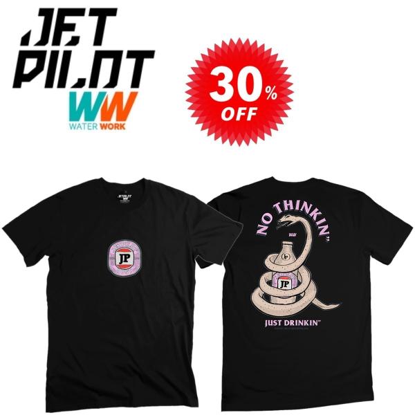 ジェットパイロット JETPILOT セール 30%オフ Tシャツ 送料無料 スネーク ビア メンズ...