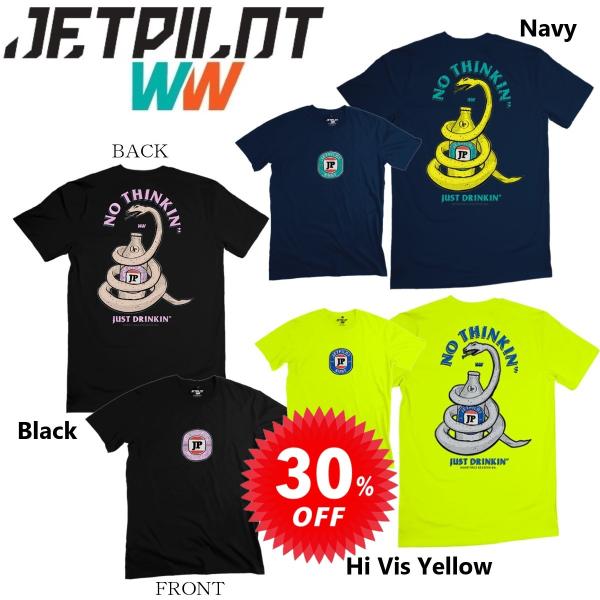 ジェットパイロット JETPILOT セール 30%オフ Tシャツ 送料無料 スネーク ビア メンズ...
