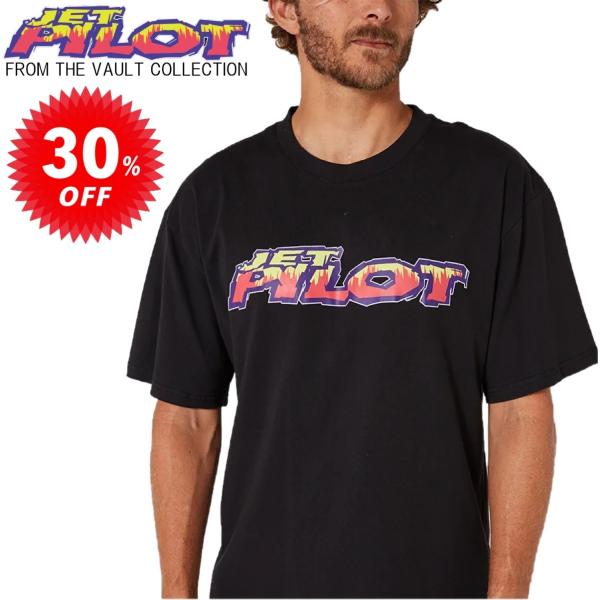 ジェットパイロット JETPILOT ビンテージ Tシャツ セール 30%オフ 送料無料 カラー ビ...