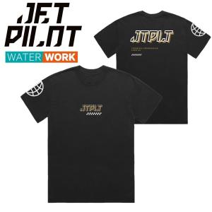 ジェットパイロット JETPILOT 2024 Tシャツ 送料無料 テック S/S Tシャツ W24603 ブラック L｜sagara-net-marine