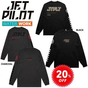 ジェットパイロット JETPILOT 2024 Tシャツ 長袖 送料無料 テック L/S Tシャツ TECH TEE W24609 ロンT｜サーガラ Yahoo!店