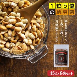 丸大豆乾燥納豆 360g（45g×8袋） 無添加 国産大豆 フリーズドライ納豆 子供おやつ 犬猫おやつ 納豆菌生活 災害時の備蓄納豆