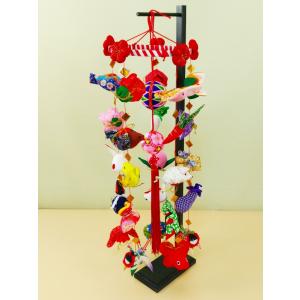 柳川まり小まり20cm【六つ花桜色】耐光堅牢染手作りてまり