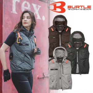 BURTLE（バートル） エアークラフト ACベスト AC2064 カモフラブラック