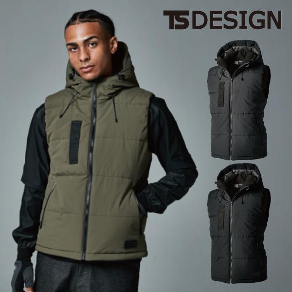 1928 リフレクティブファイバーダウンベスト Knicker's TSDESIGN 防寒着 秋冬 ...