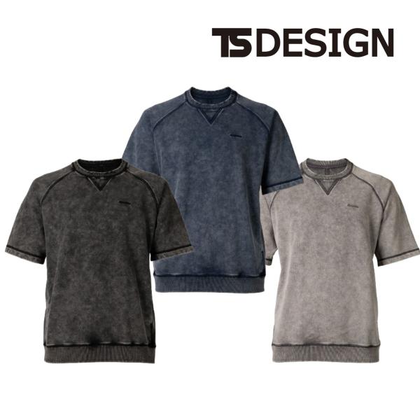 【即日出荷】55352 ピグメントダイスウェット TSDESIGN シャツ・カジュアル 春夏