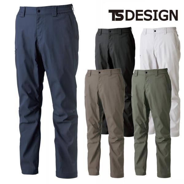 5812 TCNクロスパンツ TSDESIGN 作業服 通年 2025年新商品 ユニセックス 無重力...