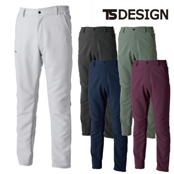 7712 エコグログランパンツ TSDESIGN 作業服 ユニセックス 通年 2025年新商品 軽量...